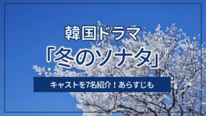 韓国ドラマ「冬のソナタ」のキャストを7名紹介！あらすじも