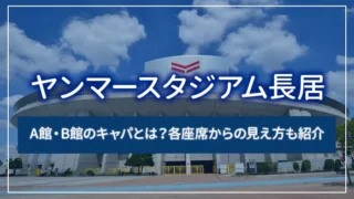 ヤンマースタジアム長居のキャパは？各座席の見え方やアクセスも解説
